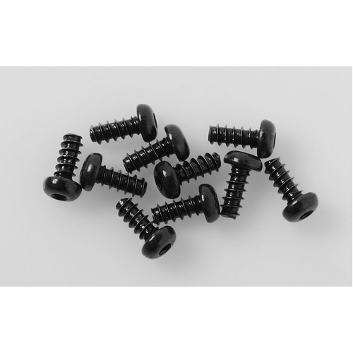 Button Head Self Tapping Screws M2.5 X 6mm (Black)