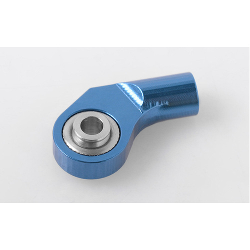 M3 Extended Offset Short Aluminum Rod Ends (Blue) (10)