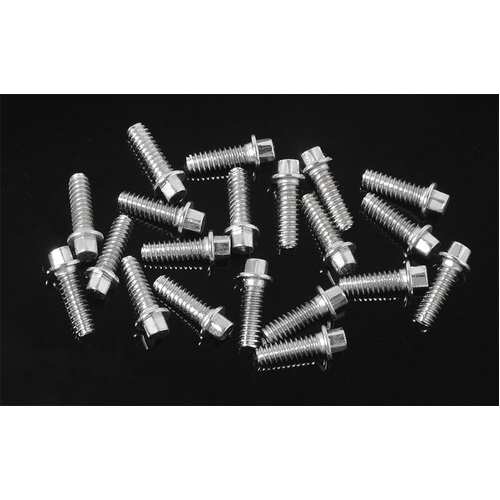 RC4WD Miniature Scale Hex Bolts (M1.6 x 5mm) (Silver)