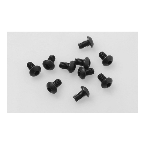 Steel Button Head Cap Screws M2.5 x 4mm (10)