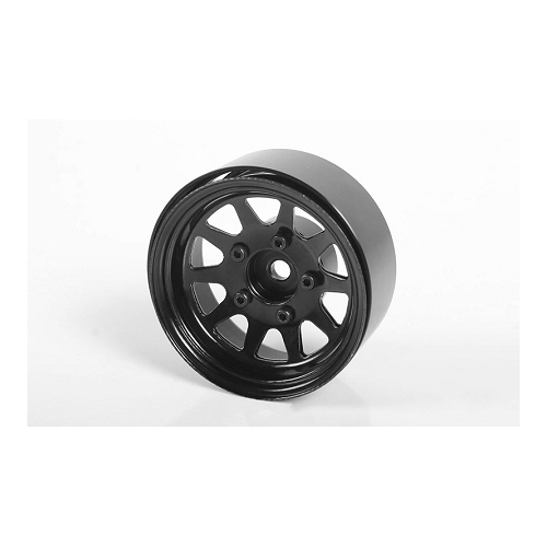 OEM Stamped Steel 1.55" Beadlock Wheels (Black)